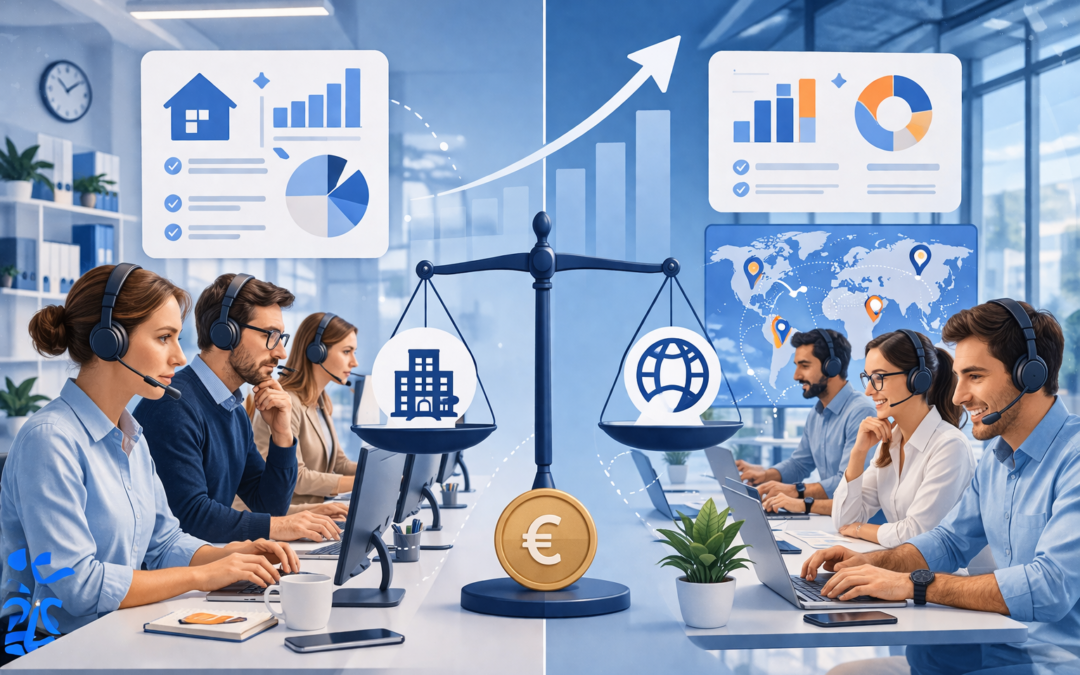 Call Center Interno vs Outsourcing: Costi Reali
